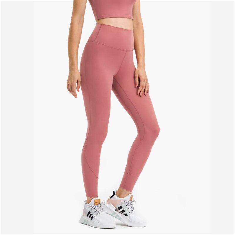 Nepoagym SUNSET 25 Womens Brushed Seam Yoga Leggings With Pockets With Side  Pockets Buttery Soft Workout Leggings And Booty Tights H1221 From  Mengyang10, $29.29
