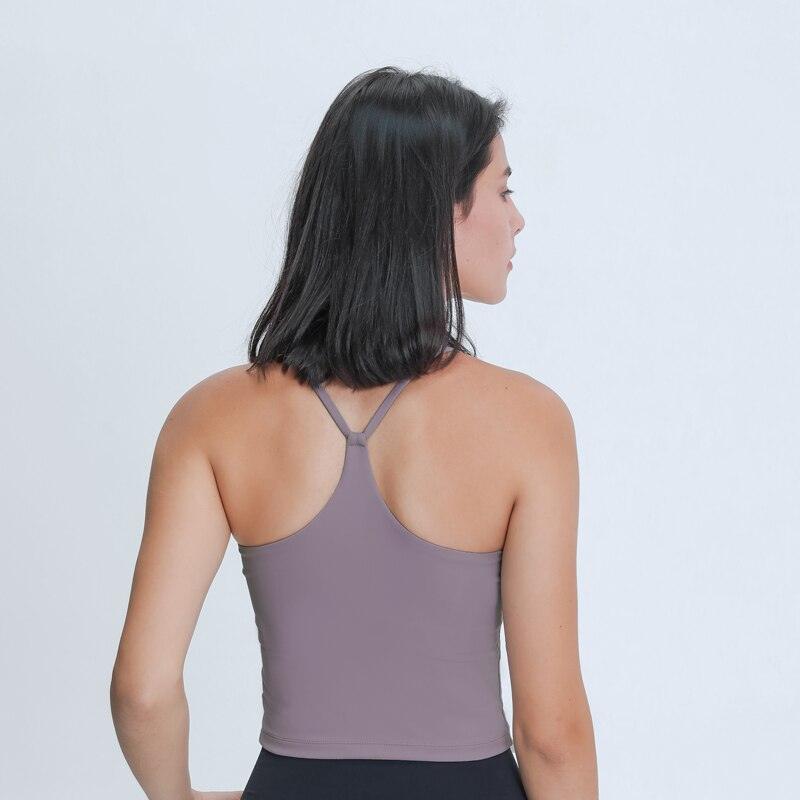 Nepoagym EMOTION Buttery Soft Women Workout Crop Tank Bras with Y Strappy  Back – Nepoagym Official Store