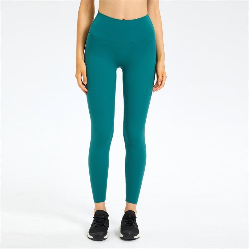 Women's 3/4 fitness leggings Kilpi SOLAS-W TURQUOISE ○