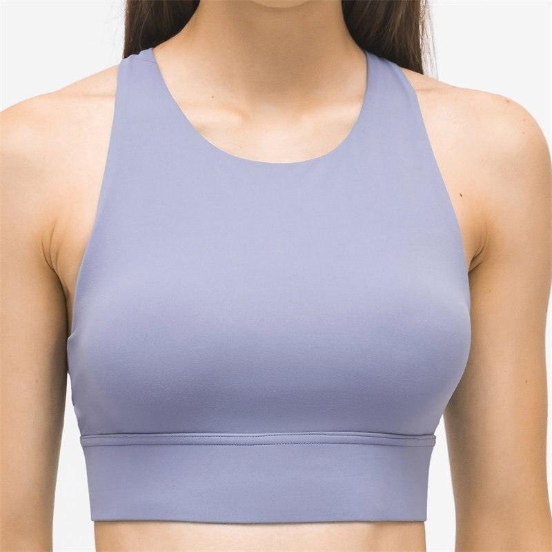 Workout Sports Bras Women's T Shirt Bra with Push Up Padded
